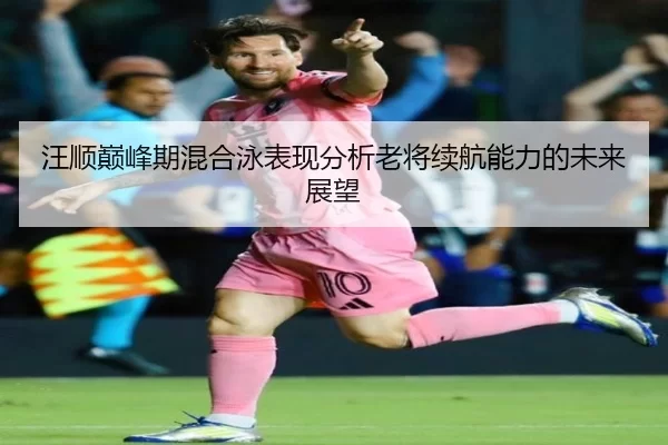 汪顺巅峰期混合泳表现分析老将续航能力的未来展望